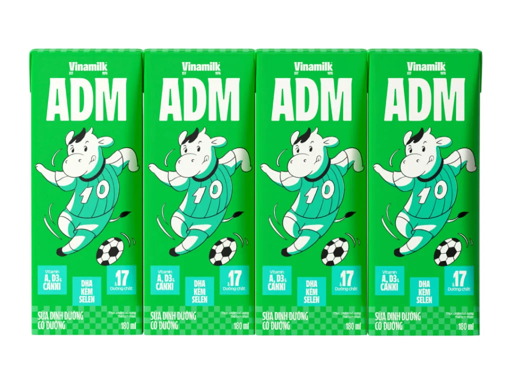 SDD có đường VNM ADM_ 48 hộp x 180ml