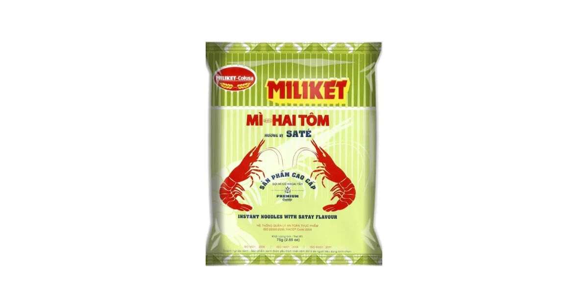 Mì kraft vị sate cao cấp 75g x30