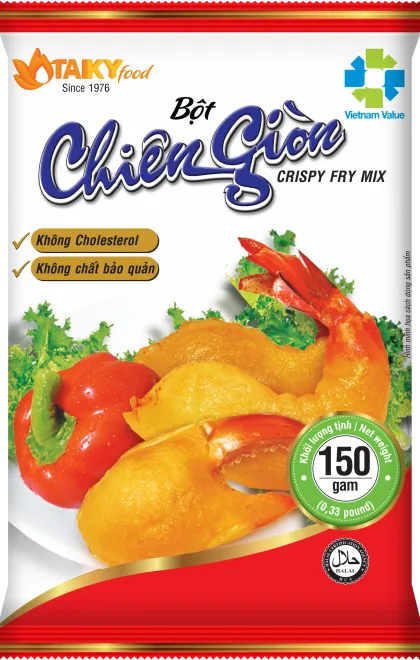 Bột Chiên Giòn Đỏ TKF (150g x 48)