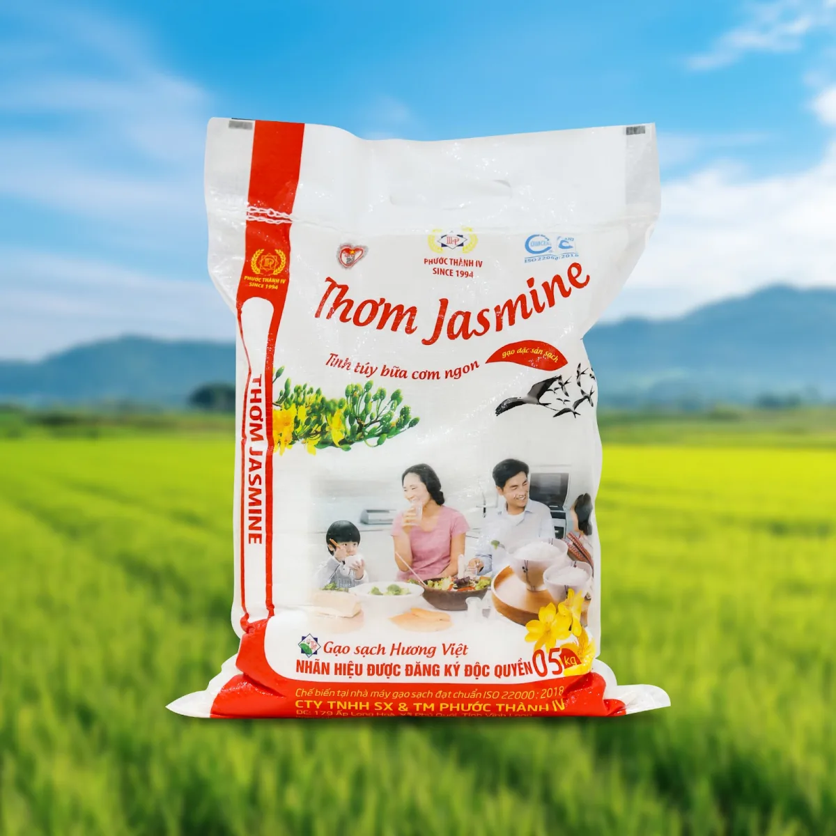Gạo Thơm Jasmine _1 bao x 5kg