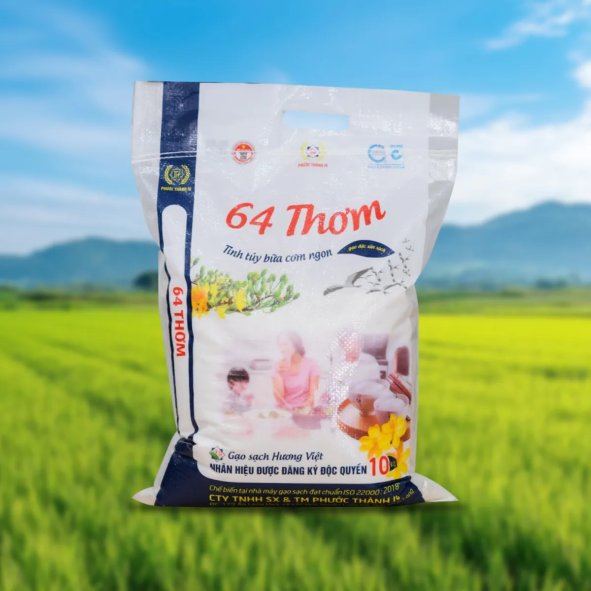Gạo 64 thơm dẻo