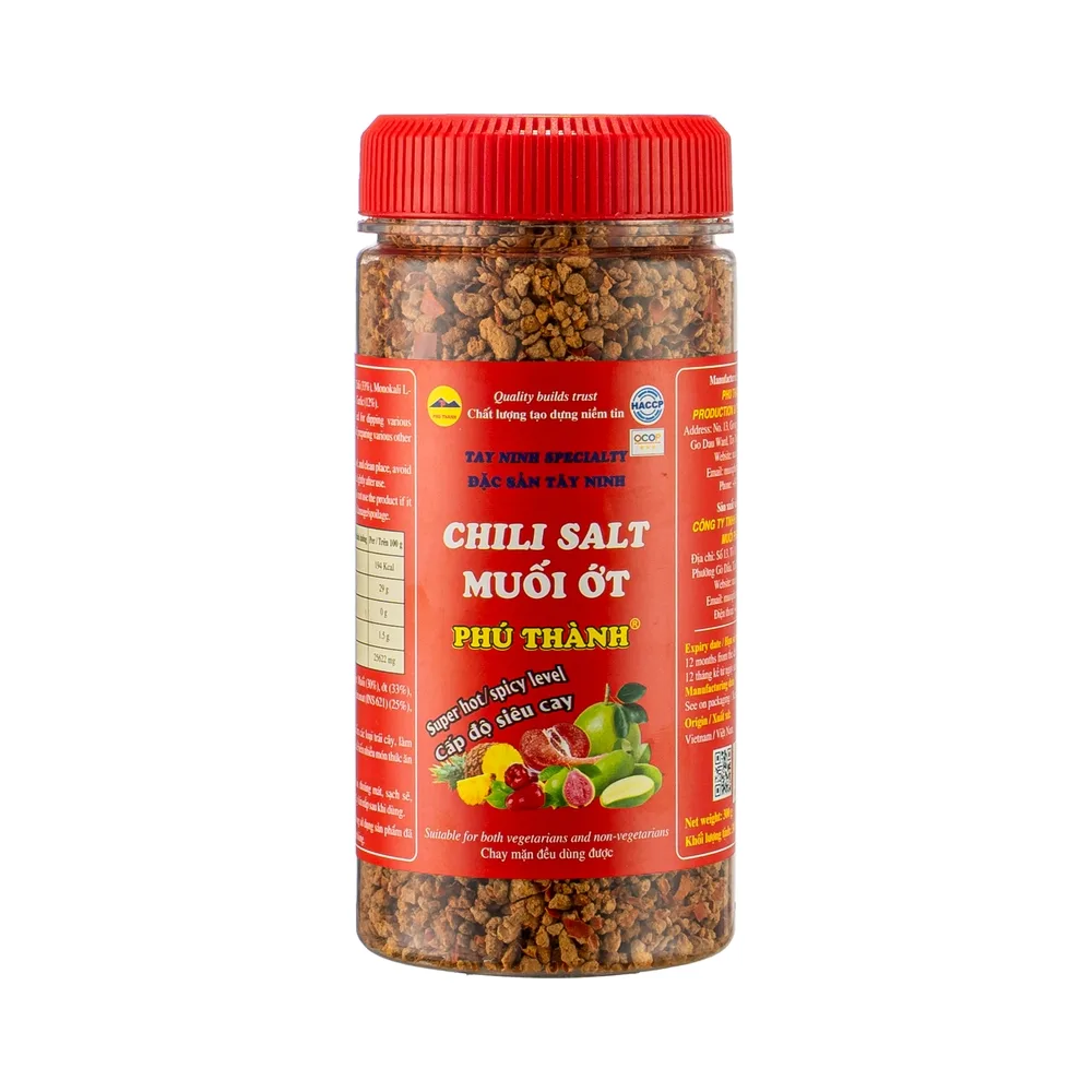Muối Ớt Hũ Siêu Cay Mịn _280g