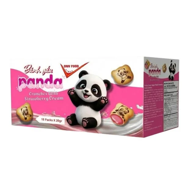 Bánh gấu vị dâu_12 hộp x 20g