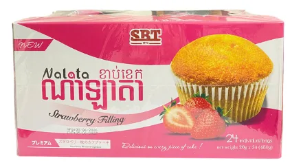 Bánh Nalata vị Dâu_18 hộp x 20g
